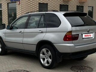 2001 BMW X5 3.0d I (E53), серебристый, 875000 рублей, вид 2