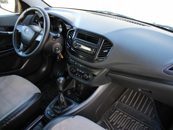 2017 Lada (ВАЗ) Vesta I, серый, 749000 рублей - вид 8