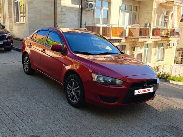 2008 Mitsubishi Lancer X, красный, 790000 рублей - вид 1
