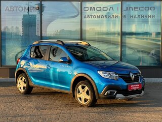 2019 Renault Sandero Stepway II Рестайлинг, синий, 1190000 рублей, вид 3