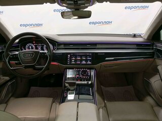 2018 Audi A8 Long 55 TFSI IV (D5), чёрный, 4054600 рублей, вид 5