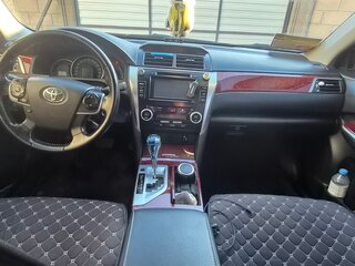 2014 Toyota Camry US Market VII (XV50) Рестайлинг, чёрный, 1700000 рублей, вид 5