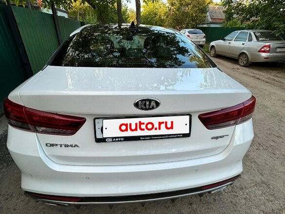 2016 Kia Optima IV, белый, 2000000 рублей - вид 9
