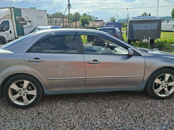 2003 Mazda 6 I (GG), серый, 255000 рублей - вид 3