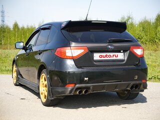 2007 Subaru Impreza WRX III, чёрный, 1150000 рублей, вид 3