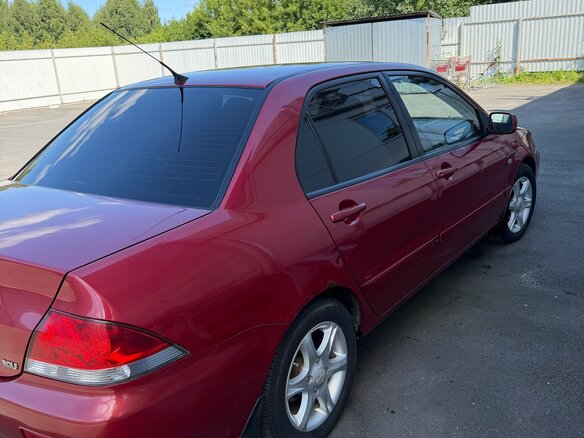 2007 Mitsubishi Lancer IX Рестайлинг, красный, 250000 рублей - вид 5
