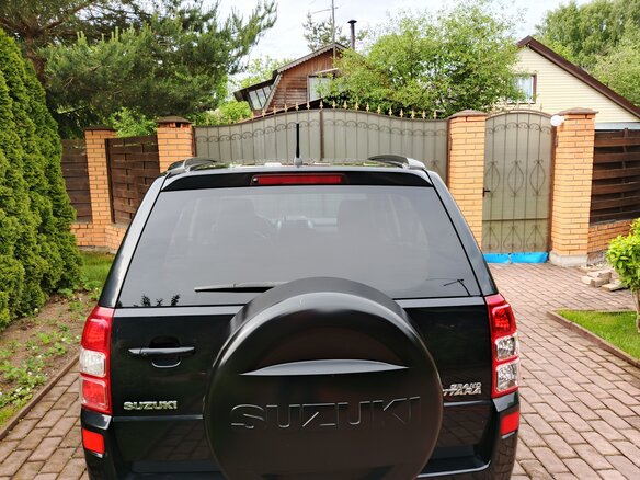 2008 Suzuki Grand Vitara II Рестайлинг, чёрный, 980000 рублей - вид 8