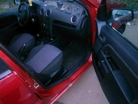 2008 Ford Fusion I Рестайлинг, красный, 350000 рублей - вид 7