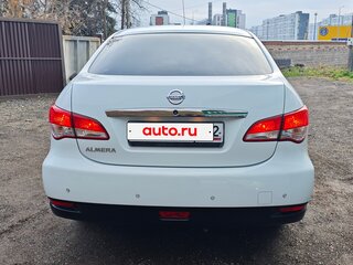 2015 Nissan Almera III (G15), белый, 775000 рублей, вид 4