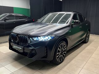2024 BMW X6 40i III (G06) Рестайлинг, синий, 14300000 рублей, вид 3