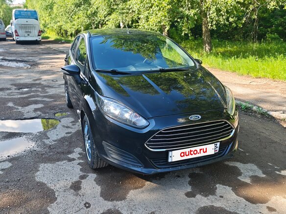 2016 Ford Fiesta Mk6 Рестайлинг, чёрный, 619000 рублей - вид 4