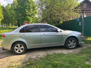 2008 Mitsubishi Lancer X, серебристый, 650000 рублей, вид 4