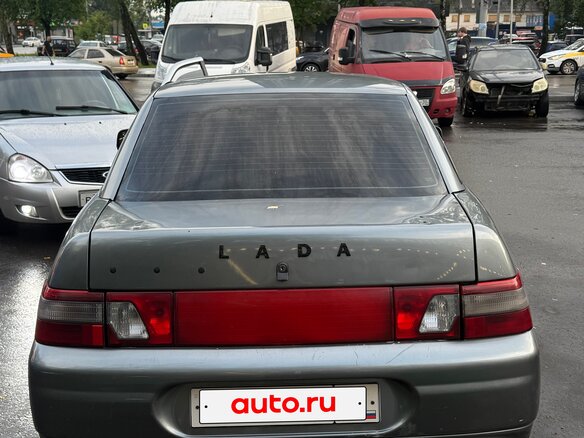 2006 Lada (ВАЗ) 2110, серый - вид 1