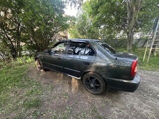 2009 Hyundai Accent ТагАЗ II, серый, 380000 рублей, вид 5