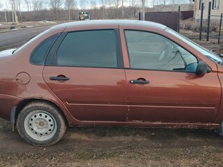 2008 Lada (ВАЗ) Kalina I, коричневый, 180000 рублей, вид 4