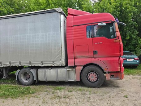 2007 MAN TGA, красный, 3000000 рублей, вид 3