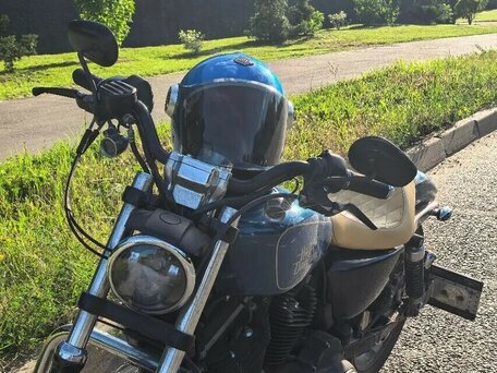 2014 Harley-Davidson Sportster 883, синий, 599000 рублей, вид 1