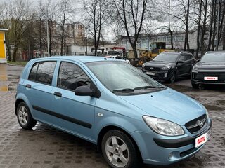 2008 Hyundai Getz I Рестайлинг, голубой, 560000 рублей, вид 3