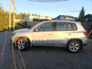 2013 Volkswagen Tiguan I Рестайлинг, серебристый, 1500000 рублей, вид 5