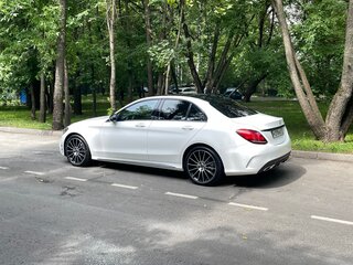 2018 Mercedes-Benz C-Класс 180 IV (W205) Рестайлинг, белый, 2700000 рублей, вид 3