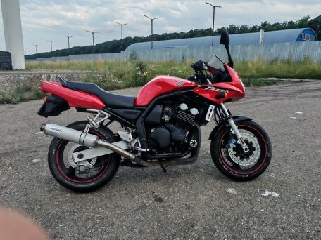 2003 Yamaha FZS600 Fazer, красный, 310000 рублей, вид 4