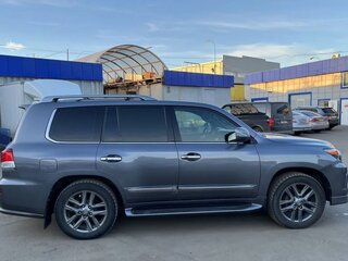 2014 Lexus LX 570 III Рестайлинг, серый, 3499999 рублей, вид 3