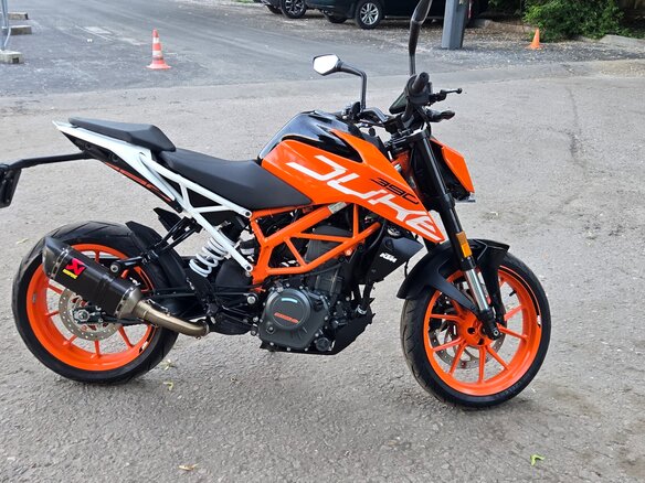 2017 KTM 390 Duke, оранжевый, 445000 рублей - вид 5