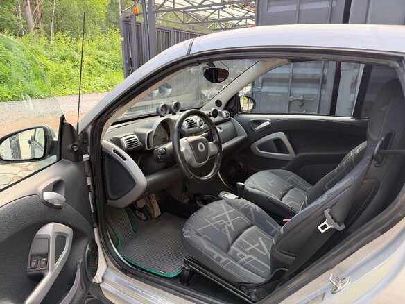 2009 Smart Fortwo II, серебристый, 1100000 рублей - вид 12