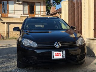 2012 Volkswagen Golf VI, чёрный, 1180000 рублей, вид 2