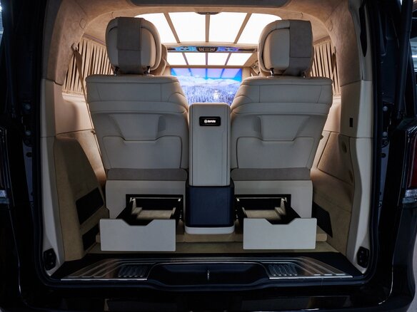 2026 Mercedes-Benz V-Класс Extra Long 300 d экстра длинный III (W447) Рестайлинг 2, чёрный, 37900000 рублей - вид 29