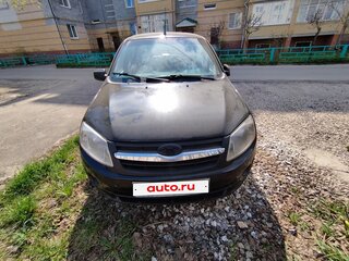 2013 Lada (ВАЗ) Granta I, чёрный, 240000 рублей, вид 3