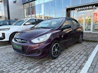 2013 Hyundai Solaris I, фиолетовый, 539000 рублей, вид 1