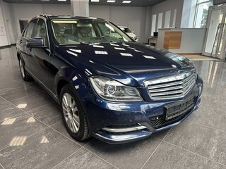 2012 Mercedes-Benz C-Класс 250 III (W204) Рестайлинг, синий, 1100000 рублей, вид 2