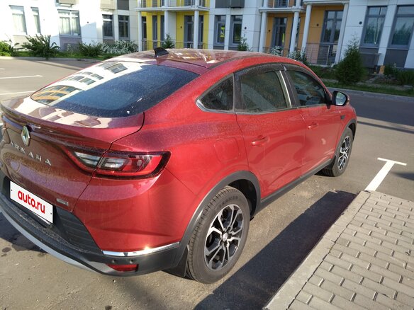 2021 Renault Arkana I, красный, 1555000 рублей