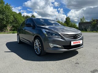 2015 Hyundai Solaris I Рестайлинг, серый, 1170000 рублей, вид 1