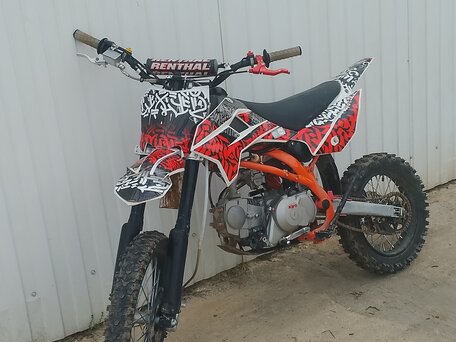 2024 Kayo Basic TT125, красный, 65000 рублей, вид 1