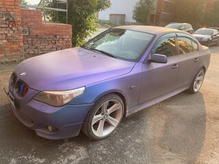 2004 BMW 5 серии 530i V (E60/E61), синий, 800000 рублей, вид 1