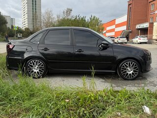 2022 Lada (ВАЗ) Granta Drive Active I Рестайлинг, чёрный, 719000 рублей, вид 4