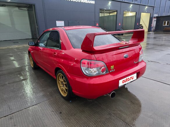 2006 Subaru Impreza II Рестайлинг 2, красный, 1250000 рублей - вид 12