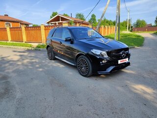2018 Mercedes-Benz GLE 350 d I (W166), чёрный, 3430000 рублей, вид 2