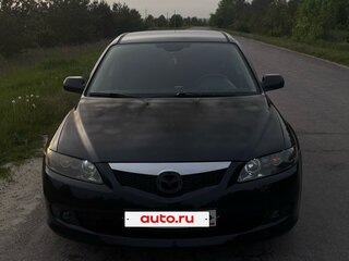 2007 Mazda 6 I (GG) Рестайлинг, чёрный, 410000 рублей, вид 5