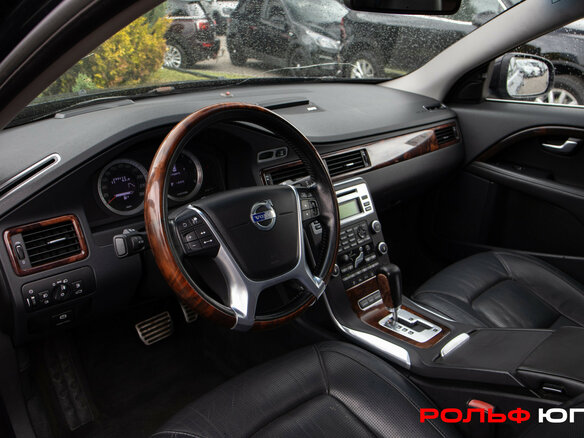 2010 Volvo S80 II Рестайлинг, чёрный - вид 9