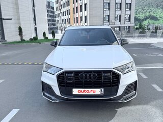 2020 Audi Q7 45 TDI II (4M) Рестайлинг, белый, 7000000 рублей, вид 2
