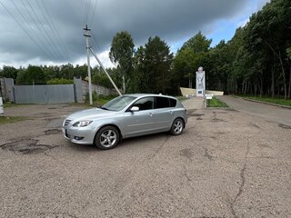 2005 Mazda 3 I (BK), серебристый, 400000 рублей, вид 4