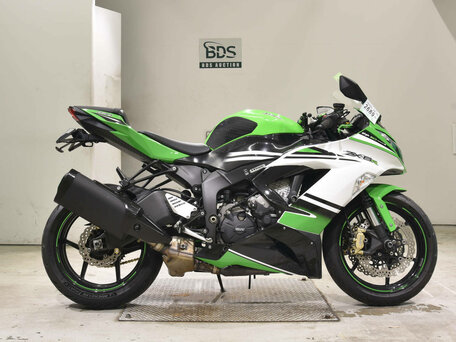 2015 Kawasaki ZX-6R Ninja, зелёный, 725000 рублей, вид 1