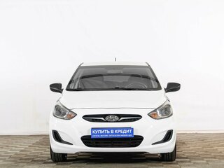2013 Hyundai Solaris I, белый, 949000 рублей, вид 2