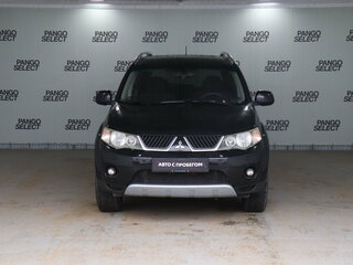 2008 Mitsubishi Outlander II, чёрный, 914000 рублей, вид 2
