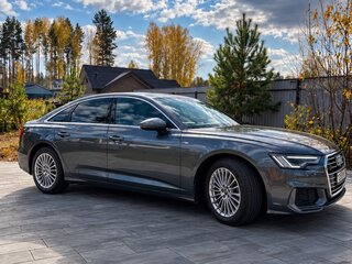 2020 Audi A6 45 TFSI V (C8), серый, 5350000 рублей, вид 2