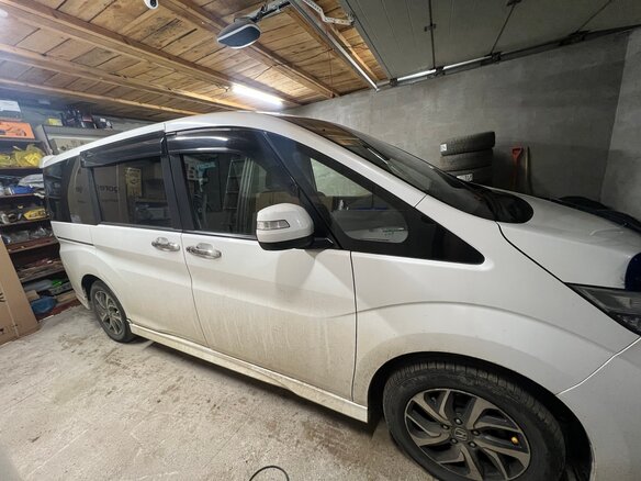 2015 Honda Stepwgn Spada V, белый, 1720000 рублей - вид 2