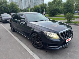 2013 Mercedes-Benz S-Класс 500 Long VI (W222, C217), чёрный, 3000000 рублей, вид 3